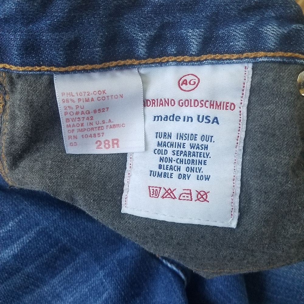 $25 Ag Adriano Goldschmied the Club Jeans - Picture 7 of 11